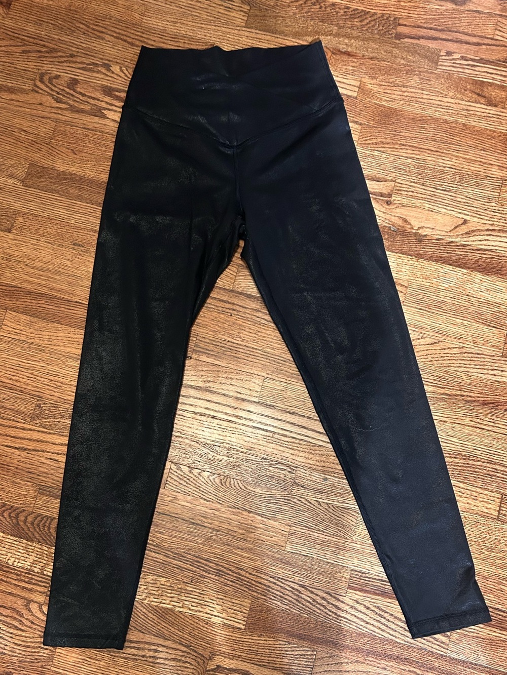 aerie Shiny Black High-Rise Leggings